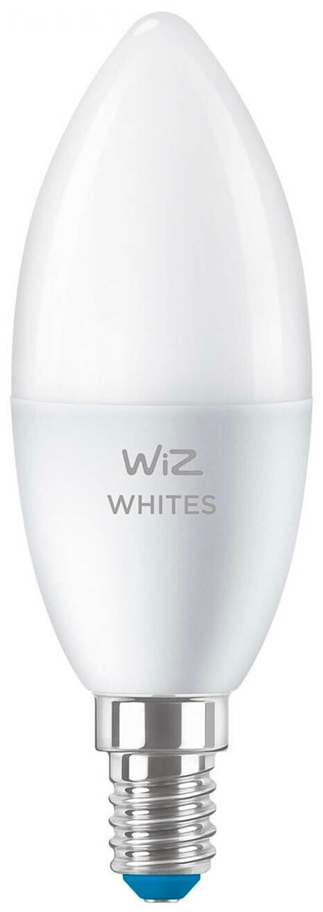 Лампа светодиодная WiZ E14 40Вт 470lm Wi-Fi (упак:1шт) (929002448702)