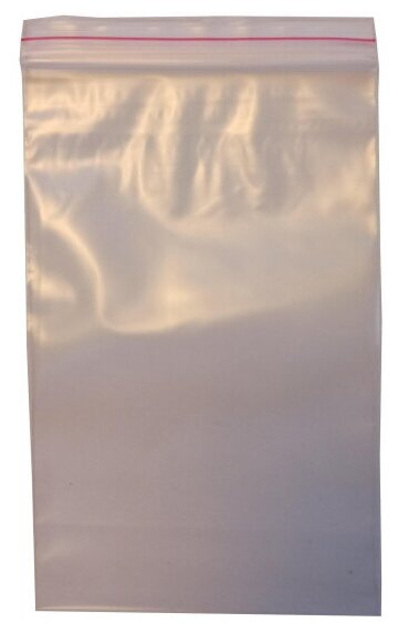Пакет с замком (Zip Lock) 10x15 см, 32 мкм, 100 шт/уп 1 шт.