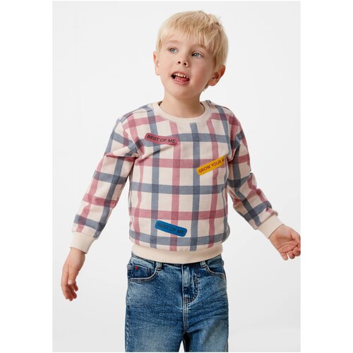 фото Толстовка для детей, s.oliver, артикул: 10.3.11.14.140.2119240 цвет: brown (81n2), размер: 116/122