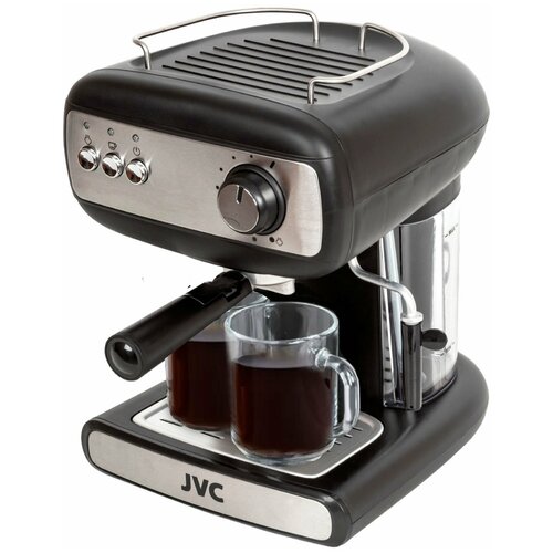 Кофеварка рожковая JVC JK-CF26 черный кофеварка капельная jvc jk cf28 черный нерж
