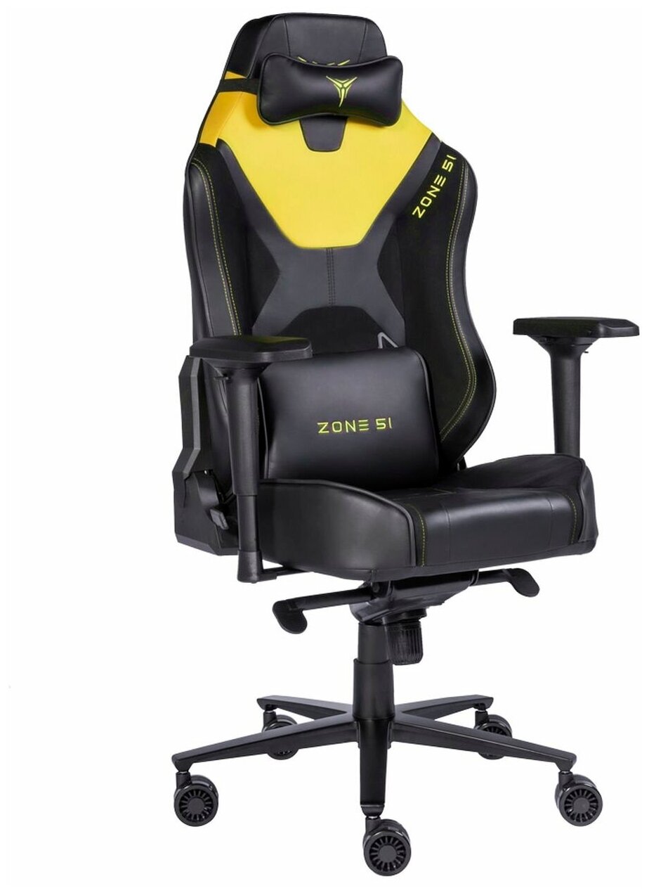 Кресло компьютерное игровое ZONE 51 Armada Black/Yellow (Z51-ARD-YE)