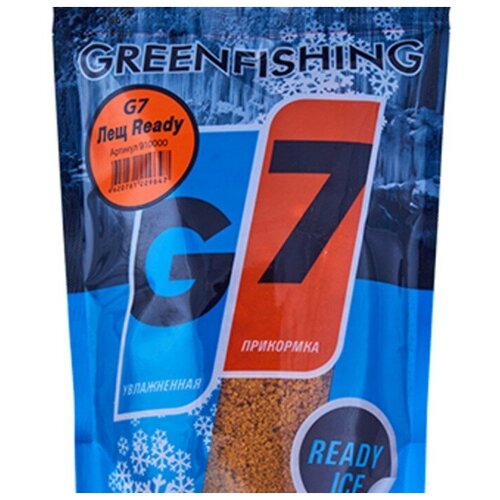 Прикормка зимняя готовая GF G-7 Лещ, 0,35 кг прикормка gf g 7 лещ 1 кг
