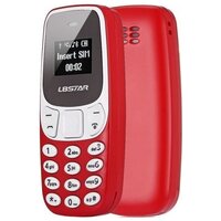 Карманный мини-телефон/ модный телефон /Мобильный телефон L8 STAR Мини/ BM10 с двумя сим картами Красный