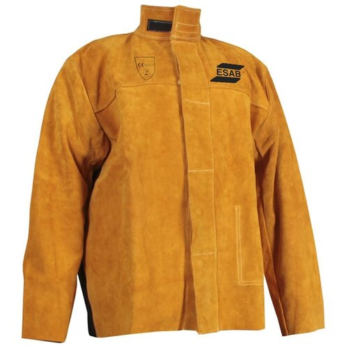 Куртка сварщика ESAB Proban/Leather Front Welding Jacket, размер XXL