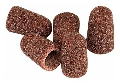 Колпачки песочные IRISK коричневые Ø10мм #180, 5шт.