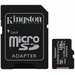 Карта памяти microSDXC 128 GB KINGSTON Canvas Select Plus UHS-I U1,100 Мб/с (class 10), адаптер, SDCS2/128 GB, SDCS2/128GB (арт. 513194)