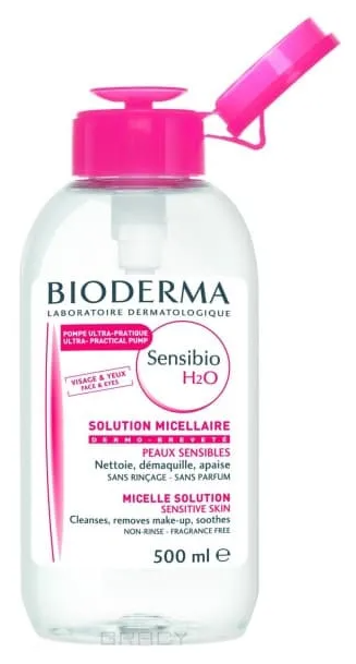 Bioderma Сенсибио Н2О очищающая мицеллярная вода 100 мл (Bioderma, ) - фото №10