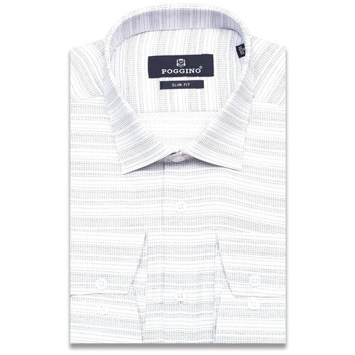 Рубашка POGGINO, размер (52)XL, серый