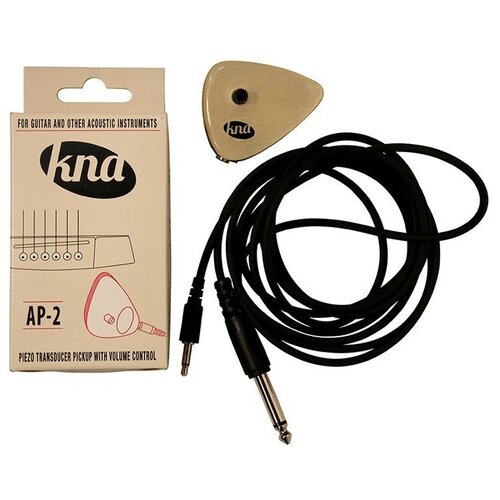 KNA AP-2 звукосниматель для акуст. гитары и других акуст. инструм, пассивный, разъем 1/4' джек kna ap 2 звукосниматель для акуст гитары и других акуст инструм пассивный разъем 1 4 джек