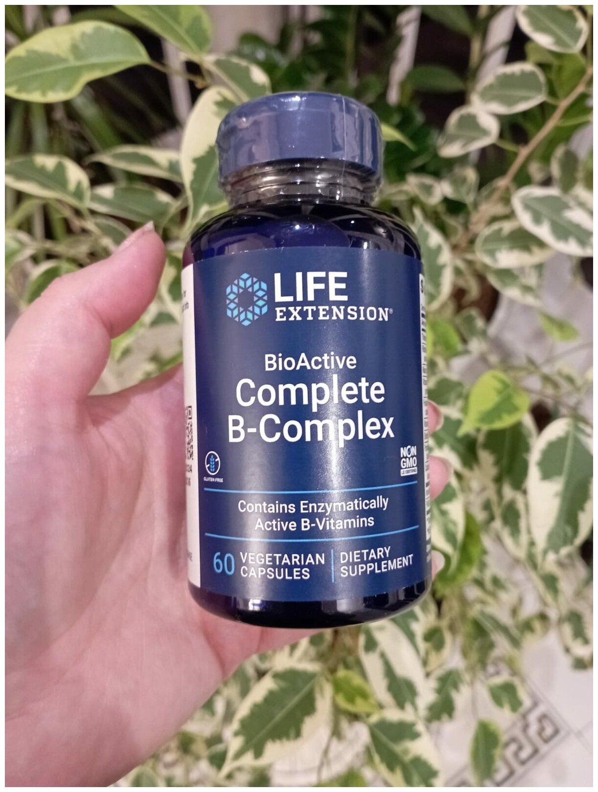 Life Extention Complete B-Complex Витамины 85 гр. В 60 капс - фотография № 3