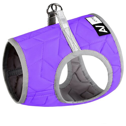 шлейка COLLAR мягкая AV ONE XS3 (йорк болонка) фиолетовая