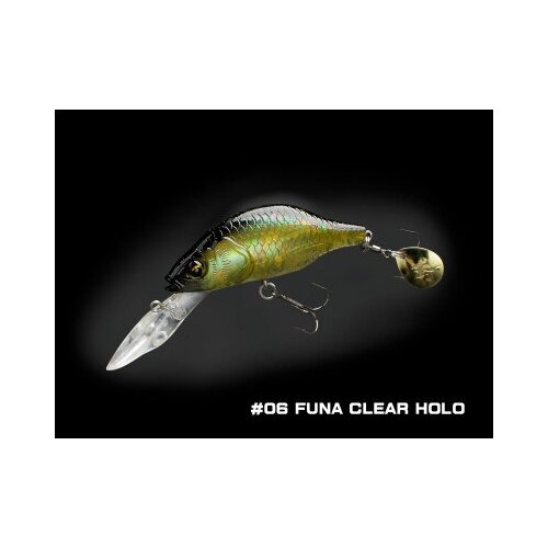 воблер little jack dead slow slalom 86mm цв 03 Воблер Little Jack Mabunaiper-S 06 Funa Clear Holo