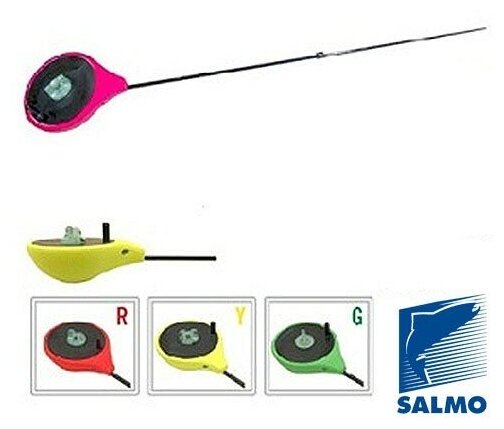 Удочка зимняя Salmo HANDY ICE ROD 24.3см зелен.