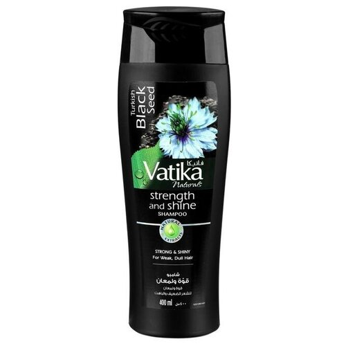 Шампунь для волос Dabur VATIKA BLACK SEED сила и блеск, 400 мл шампунь для волос dabur vatika black seed сила и блеск 400 мл