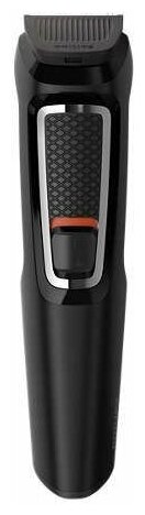 Триммер Philips MG3730/15 черный (насадок в комплекте: 8шт)