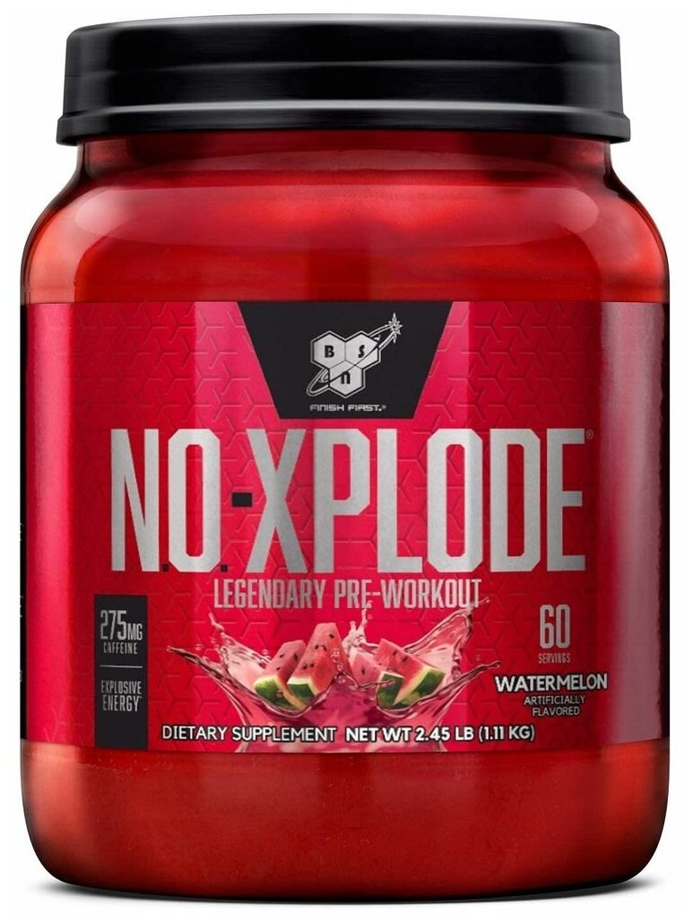 Предтреник BSN NO-XPLODE 3.0 New 1110 г, Арбуз