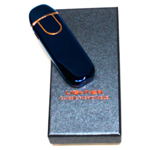 Электроимпульсная USB зажигалка Lighter Compact синяя