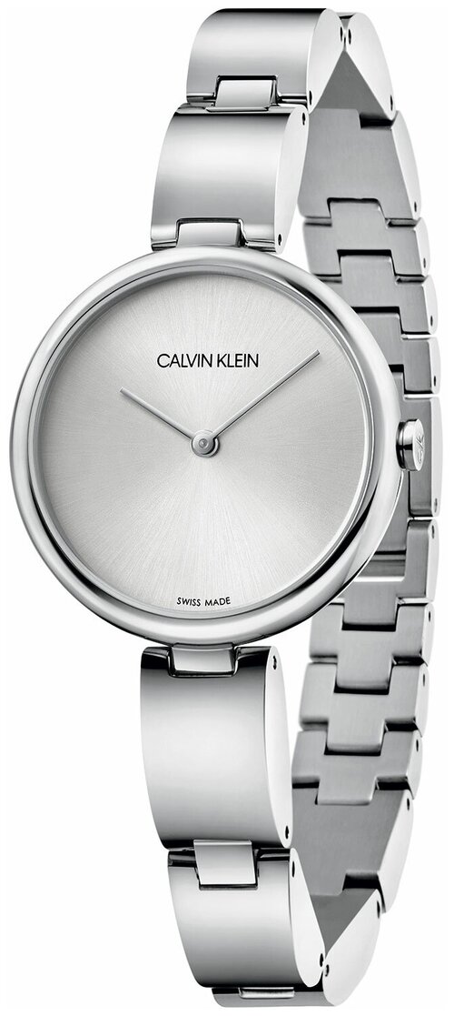 Наручные часы CALVIN KLEIN Wavy, серебряный, белый