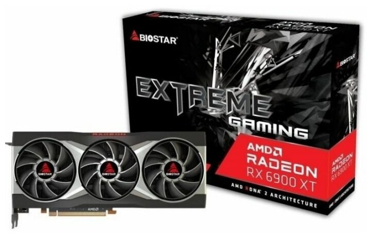 Видеокарта Biostar VGA AMD Radeon RX6900XT 16GB VA69T6AMP2 6760700₽