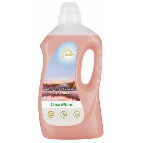 Гель для стирки цветного белья CLEAN POINT CP-063 1,5л.