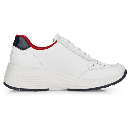 фото Кроссовки remonte женские летние, размер 40, цвет белый, артикул d6608-80