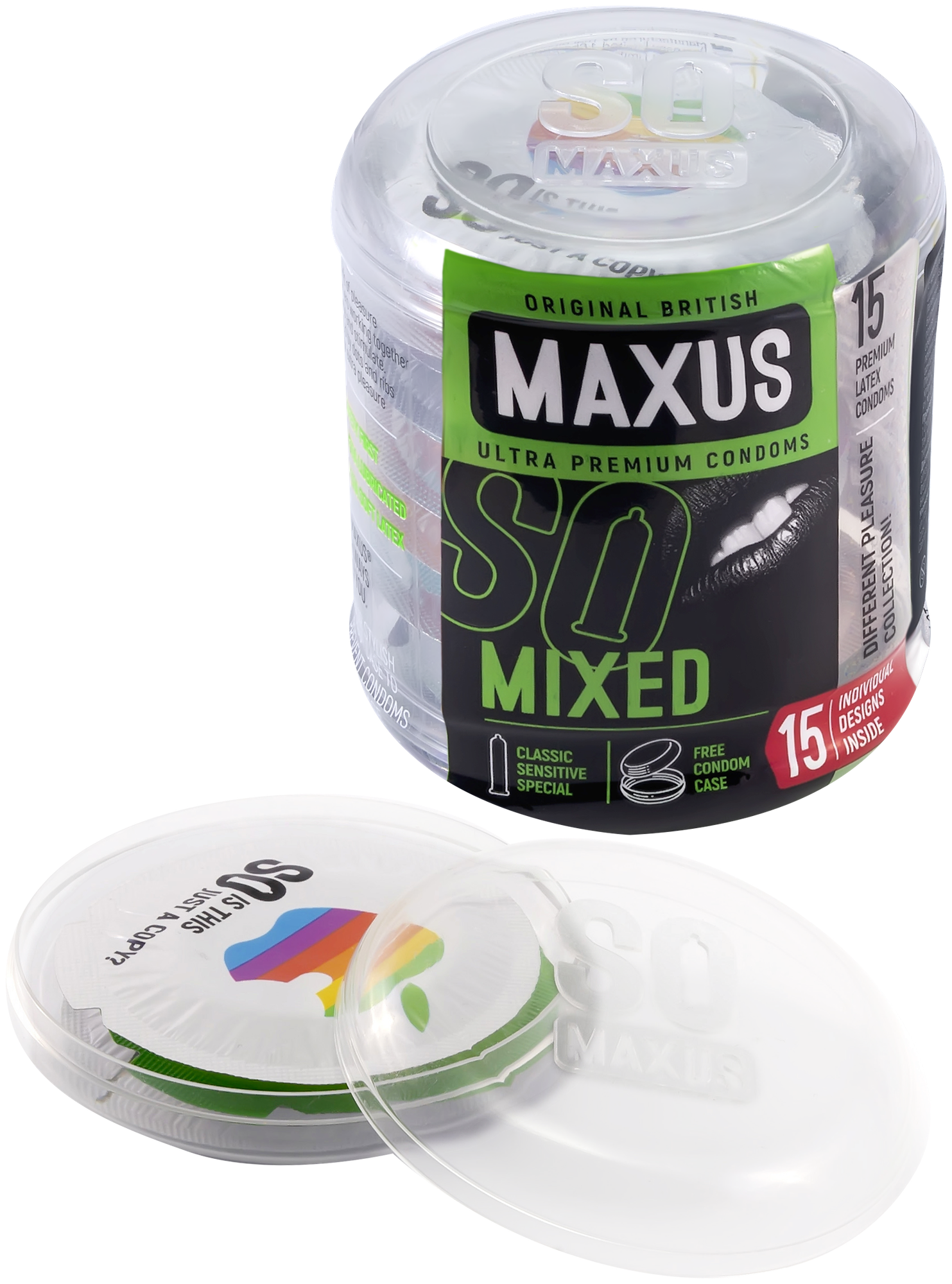 Презервативы Maxus Mixed микс-набор 3шт Thai Nippon Rubb - фото №5