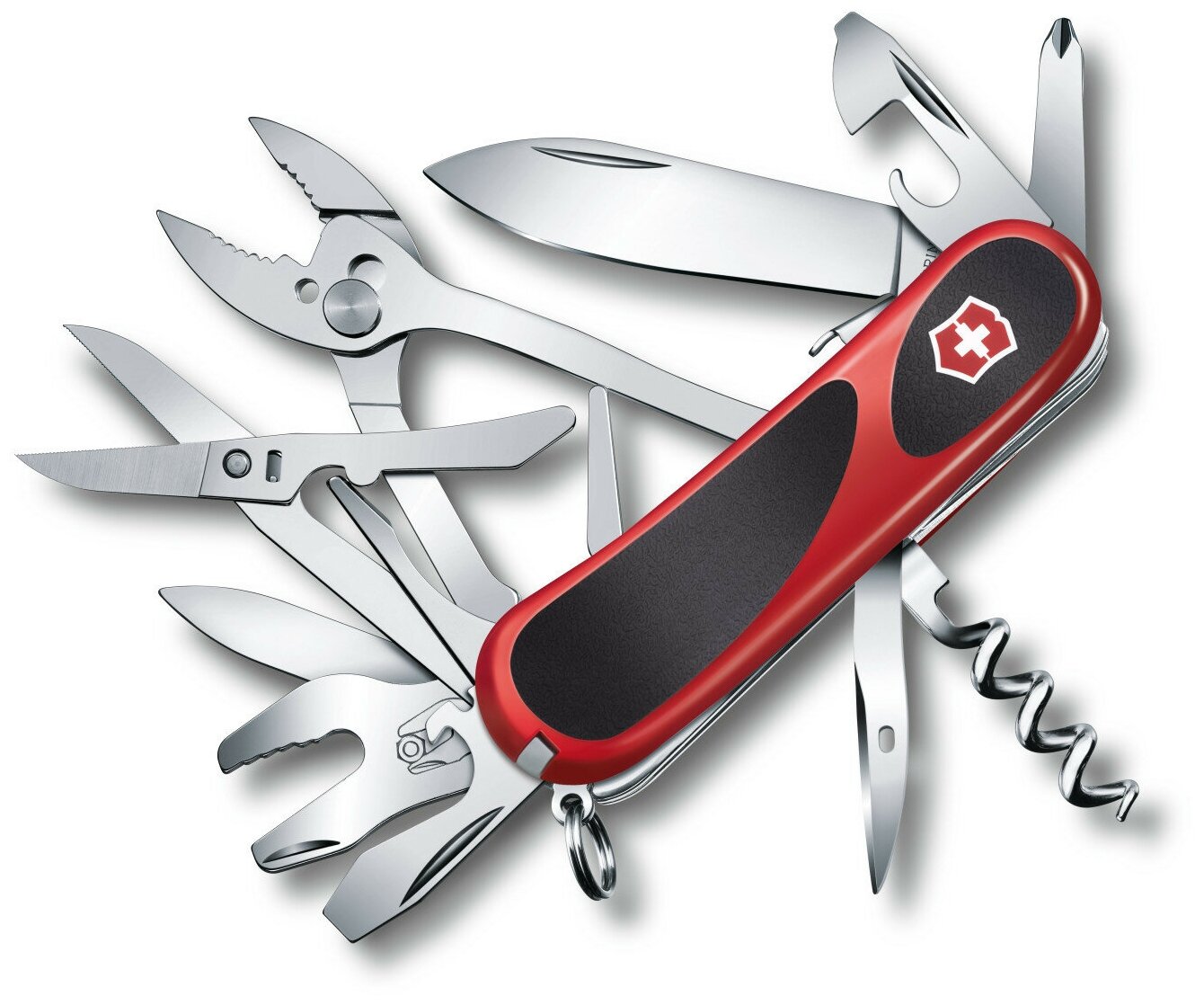 Нож перочинный Victorinox EvoGrip S557 (2.5223.SC) 85мм 21функций красный/черный карт.коробка - фото №4