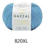 Пряжа GAZZAL Baby wool XL 100 м, 1 шт. - изображение