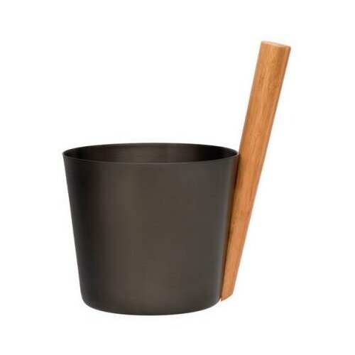 Запарник для бани и сауны с бамбуковой ручкой 5 л