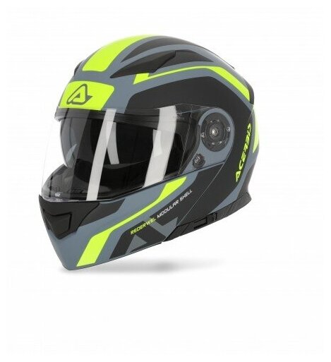 Acerbis Шлем модуляр Rederwel Grey/Yellow