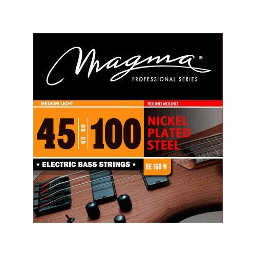 Струны для бас-гитары Magma Strings BE160N