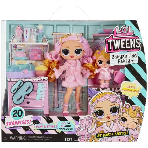 Кукла LOL Surprise Tweens Ivy Winks and Babydoll кукла lol surprise tweens ivy winks and babydoll