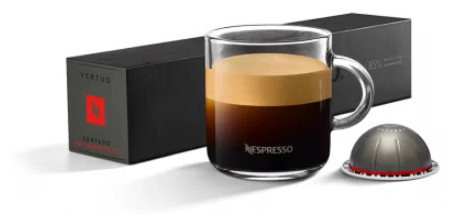 Кофе в капсулах Nespresso Fortado Decaffeinato, 10 кап. в уп. - фотография № 4