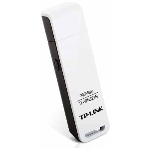 Сетевой адаптер WiFi TP-Link TL-WN821N N300 USB 2.0 (ант. внутр.)