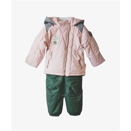 фото Костюм детский для девочки демисезонный мембранный fv band весна осень комплект куртка и штаны, размер 116