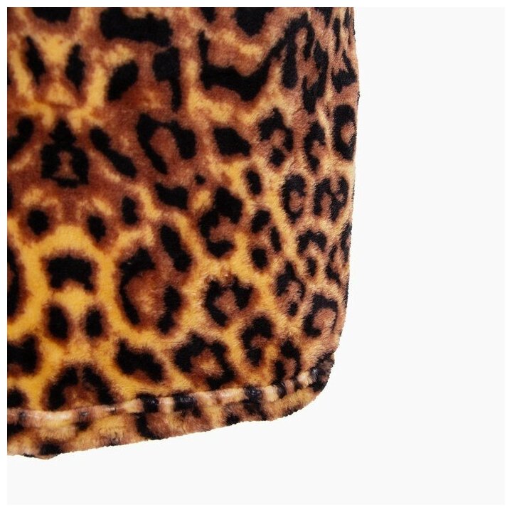 Халат женский LoveLife "Leopard" размер M, микрофибра, 100% п/э, 250 г/м2 - фотография № 12
