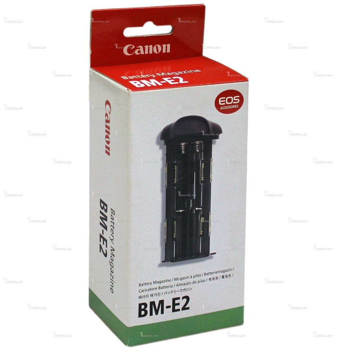 Батарейный магазин Canon BM-E2 для рукоятки PB-E2 для 8-ми батареек типа AA вместо 2-х BP511/ (2446A001)