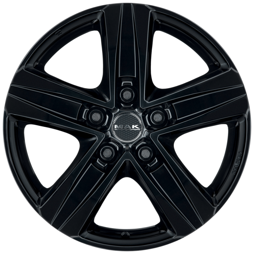 Литые колесные диски MAK STONE 5 Gloss Black 6.5x16 5x160 ET60 D65.1 Gloss Black (F65605T3GB60TGY)