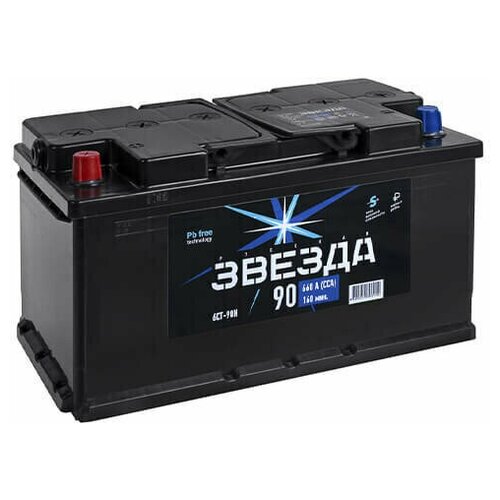 Автомобильный аккумулятор Русская Звезда 6ст- 90 N прямая