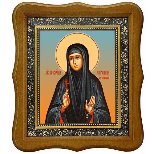 Антонина Степанова Преподобномученица, монахиня. Икона на холсте. антонина степанова преподобномученица монахиня икона на холсте