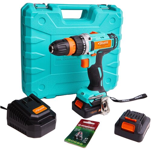 Аккумуляторная дрель-шуруповёрт Sturm CD3612T 334000₽