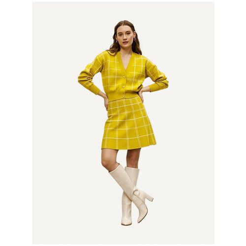 Seven Senses Кардиган жен 221.140071 горчичный 44 (S)