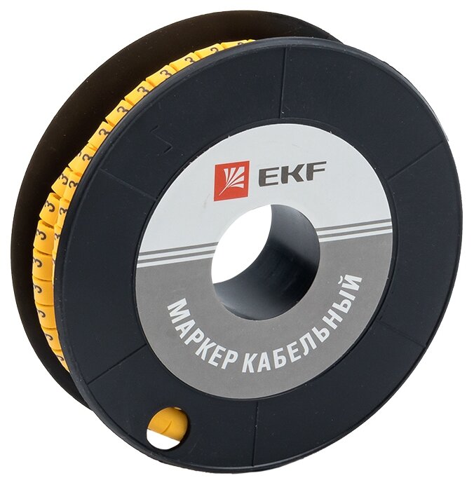 Маркировка кабельная EKF plc-KM-4-3