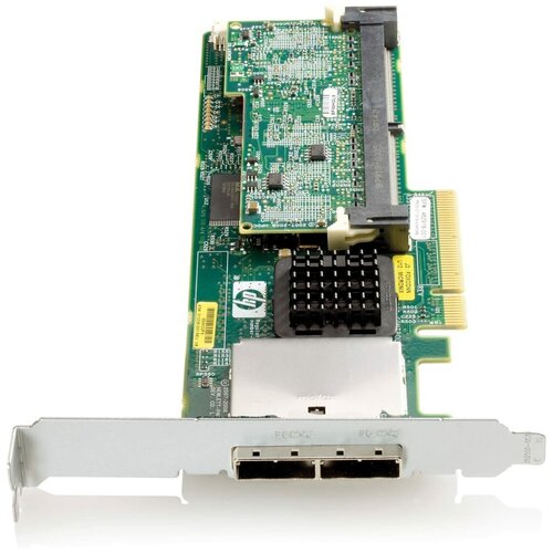 Контроллеры HP Контроллер 572531-B21 HP Smart Array P411/1G FBWC 2-ports Ext PCIe x8 SAS 698530 b21 smart array p430 4gb fbwc 12gb 1 port int sas controller