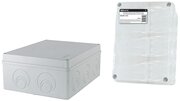 Распаячная коробка ОП 240х195х90мм, крышка, IP55, кабельные ввода d28-3 шт, d37-2 шт, TDM