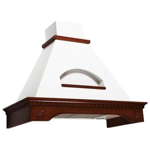 Вытяжка каминная купольная ELIKOR бельведер флореале 90П-650-П3Д бежевыйбук орех 2056900₽