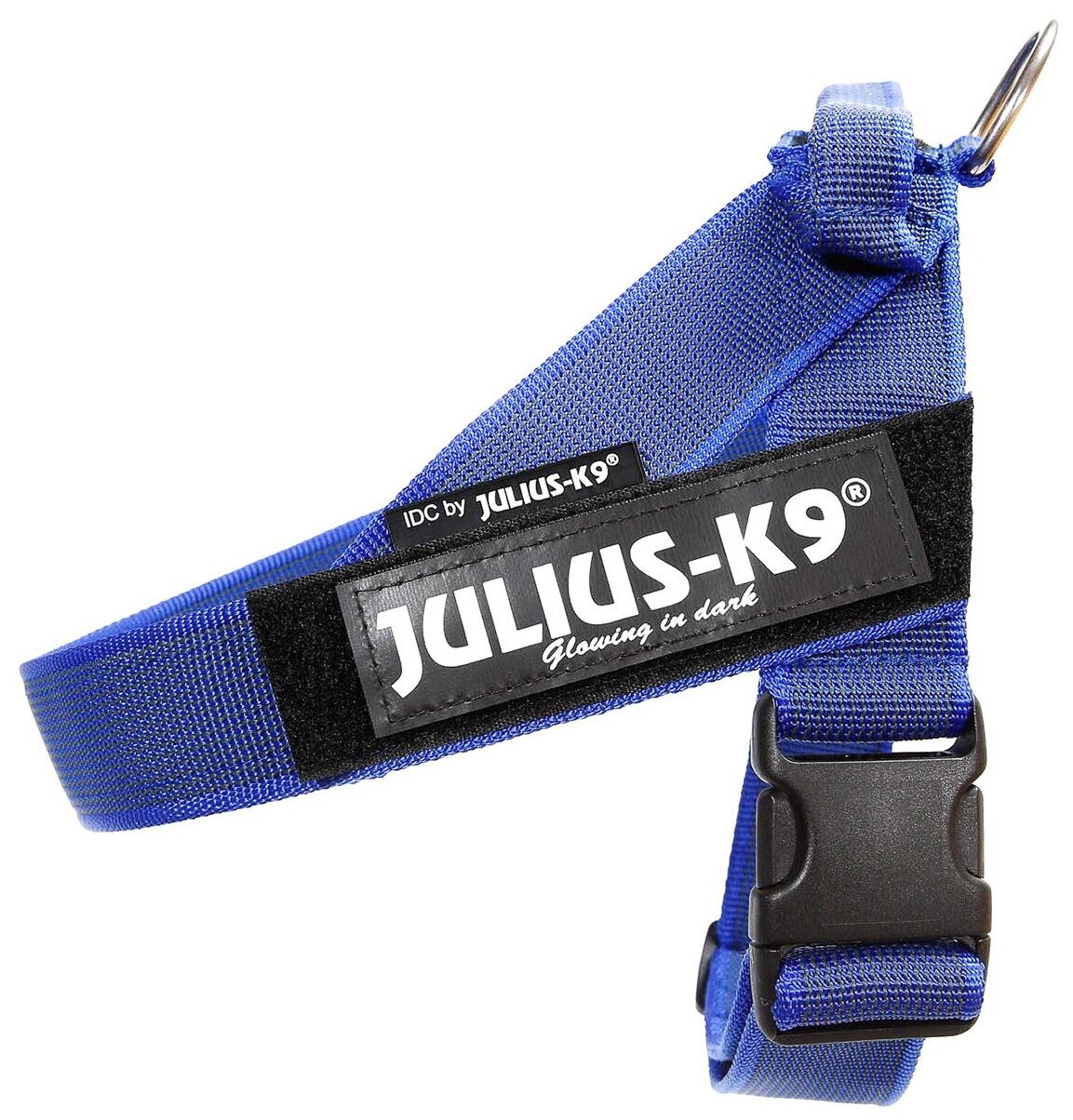 Шлейка для собак Julius-K9 Color&Gray IDC® 1 61-80 см./23-30 кг. синий