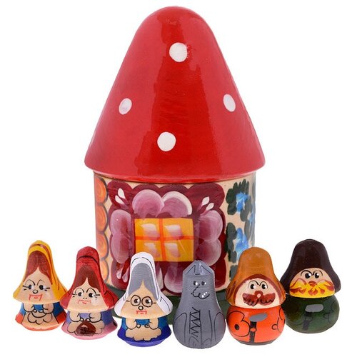 Пальчиковый театр Красная Шапочка-6шт./в футляре