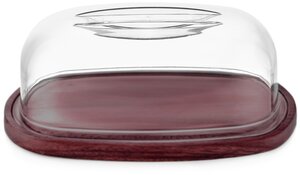 Блюдо деревянное <b>для</b> <b>сыра</b> Walmer Organic Walnut 28х18 см, цвет темное дерево <span>а настоящую сырную тарелку: при длине в 26 см на него поместятся и камамбер</span>