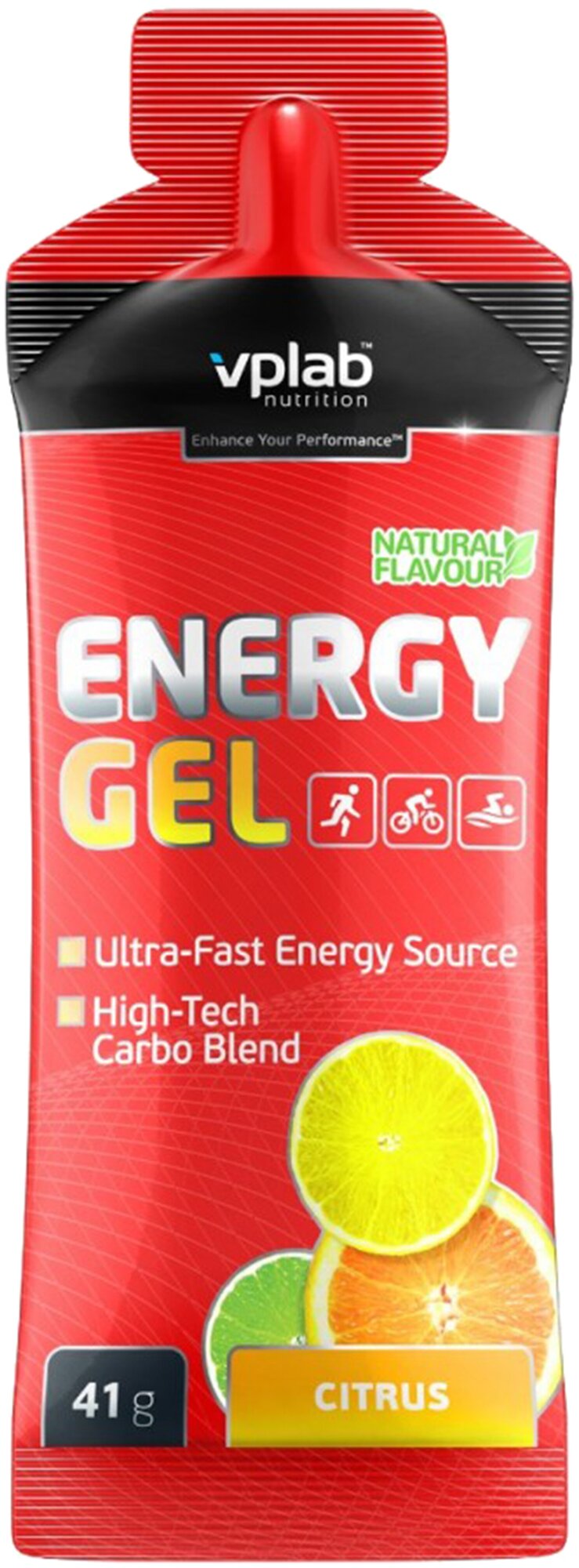 VPLab Energy Gel (41 г) Цитрусовый пунш